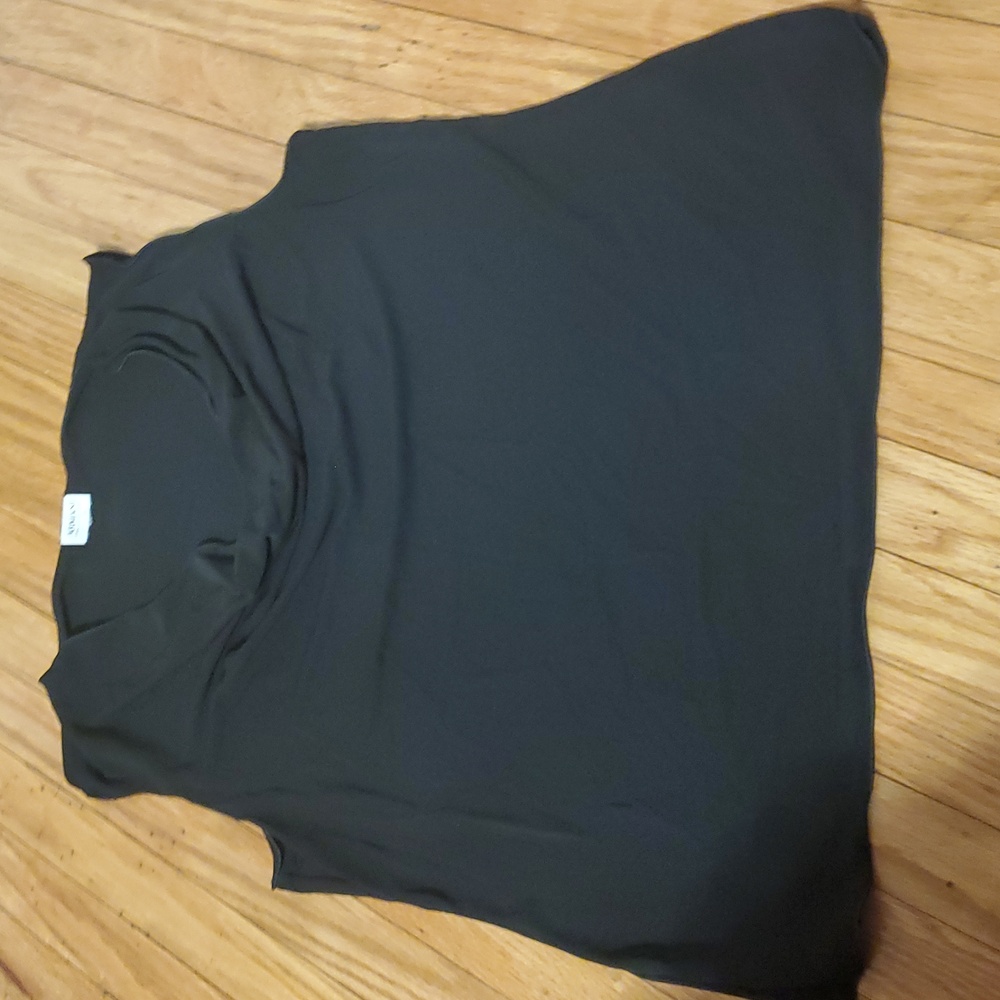 Armani Collezioni Made In Italy Vintage Elegant Black Women's Top Sz M - Picture 1 of 12